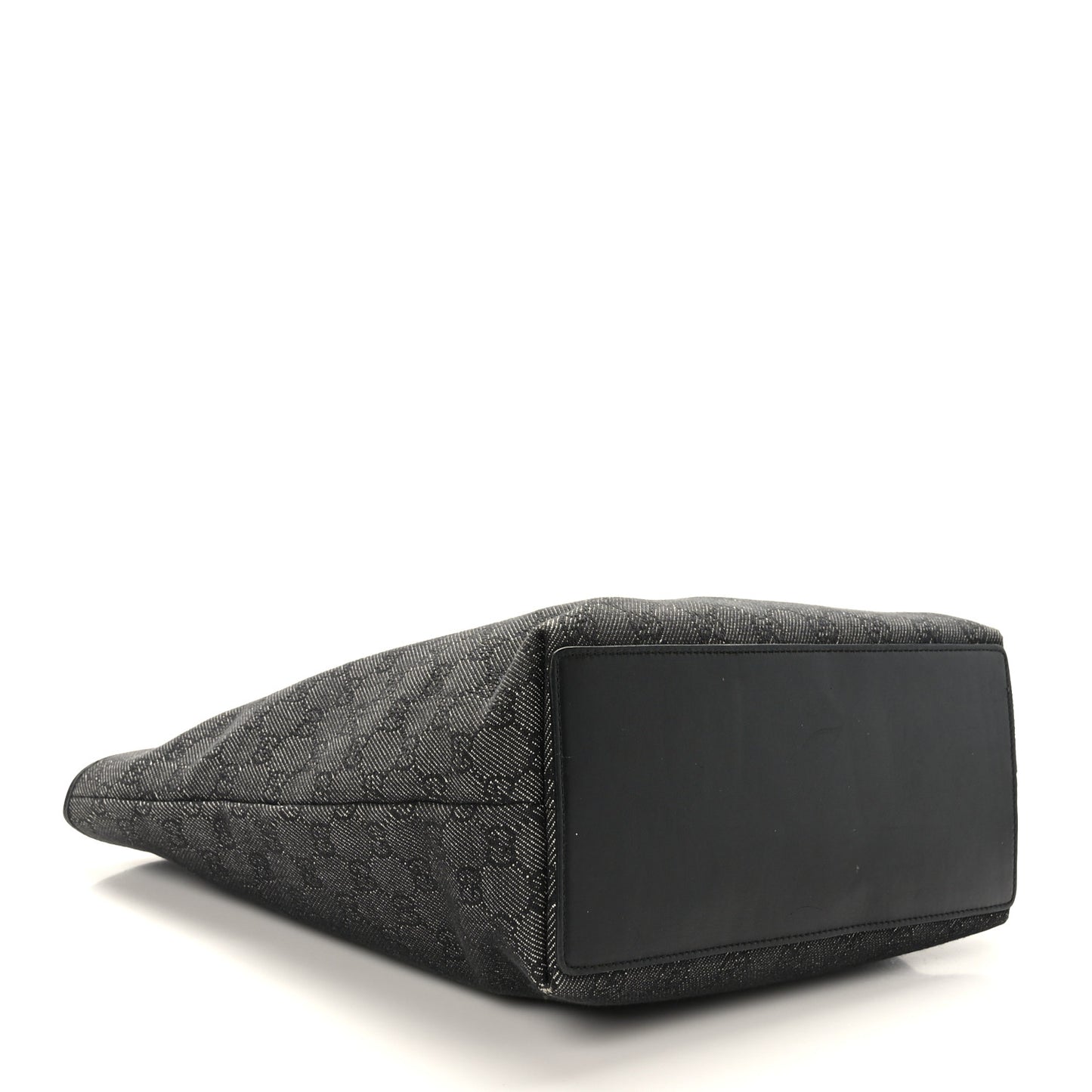Monogram Large Bucket Tote Black