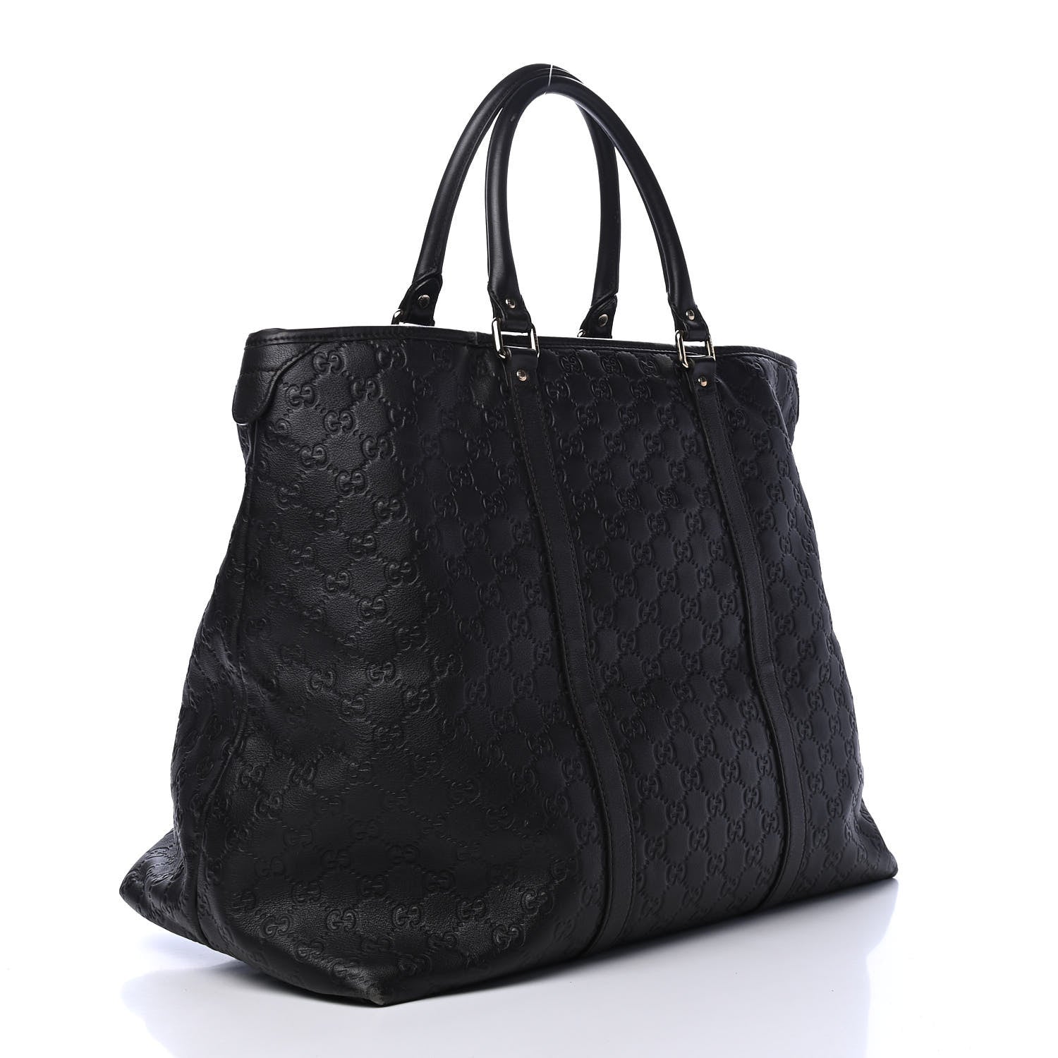 Gucci Guccissima Medium Joy Tote Bag Dark Brown 2 of 5