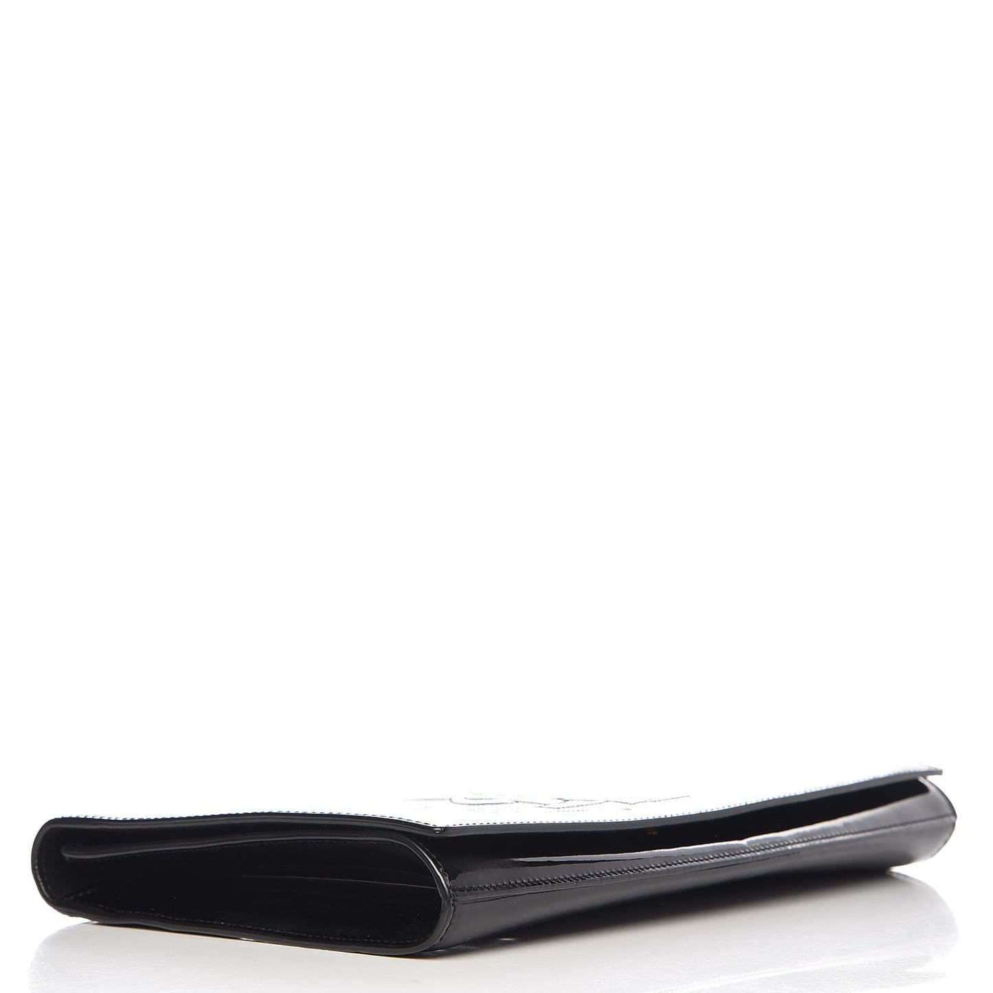 Patent Monogram Large Belle De Jour Clutch Black