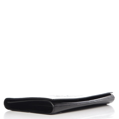 Saint Laurent Patent Monogram Large Belle De Jour Clutch Black 4 of 5