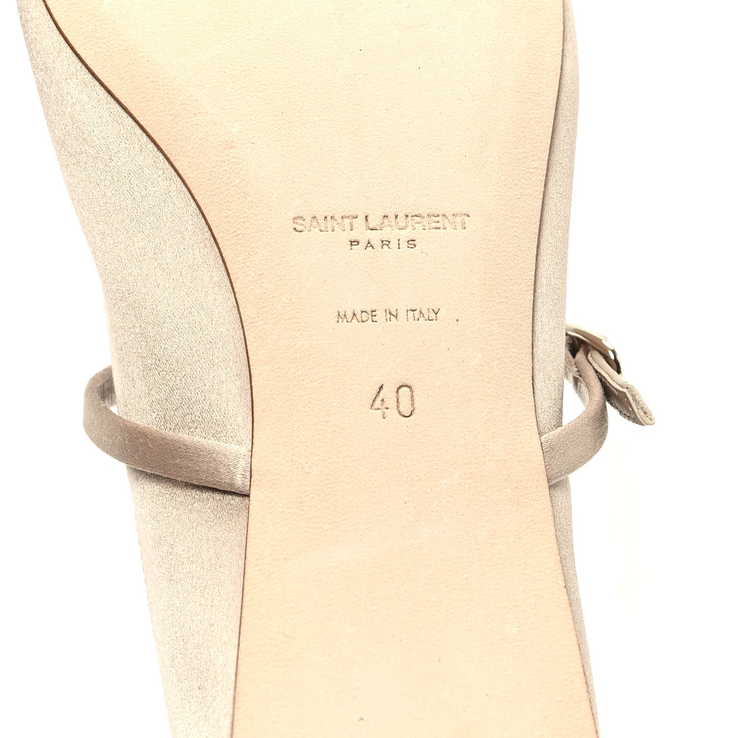 Satin Gio Ballet Flats 40 Partridge Pink