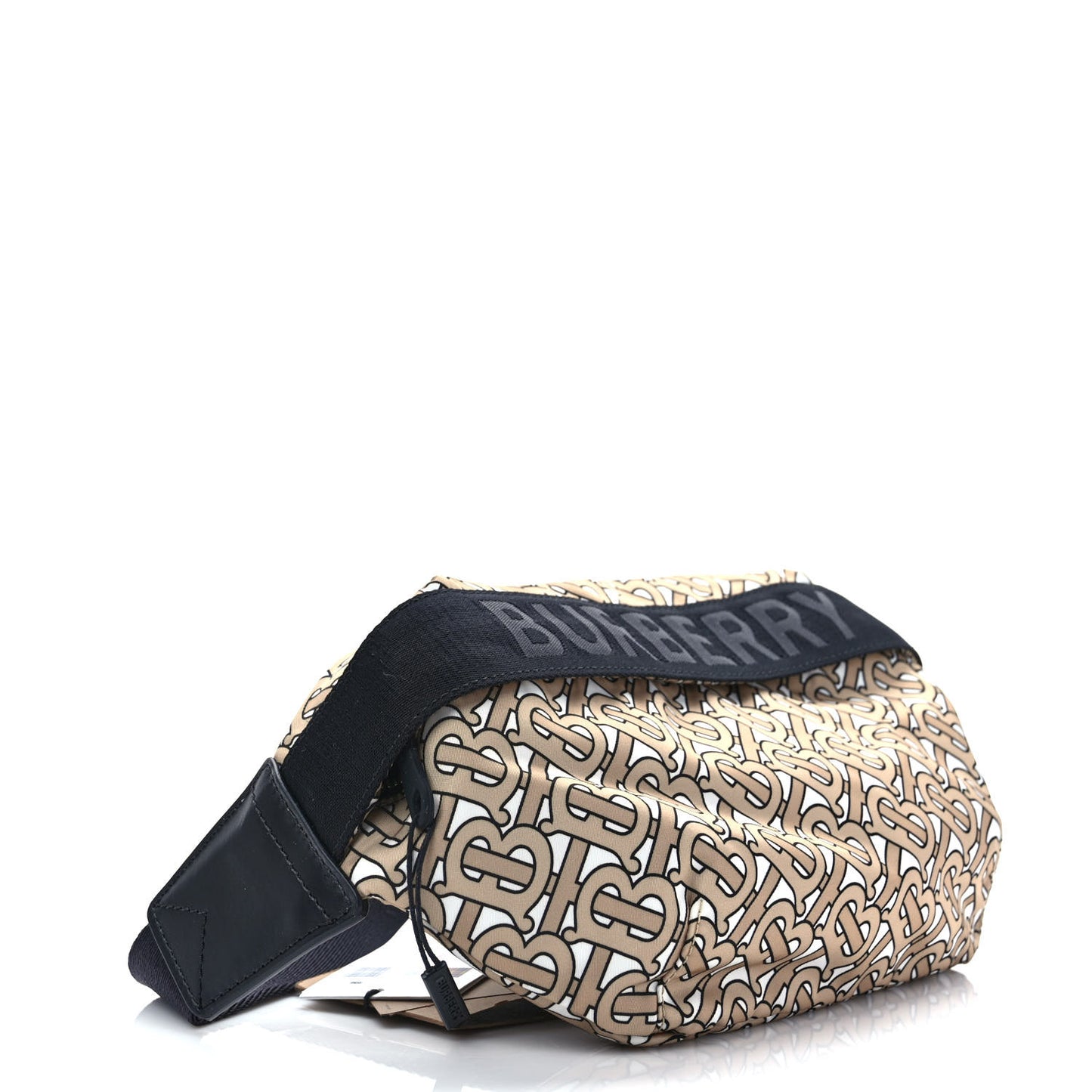 Nylon Monogram Sonny Bum Bag Beige