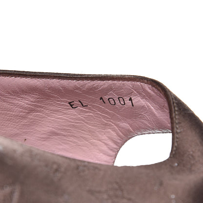 Louis Vuitton Satin Monogram Mules 39 Brown 12 of 13
