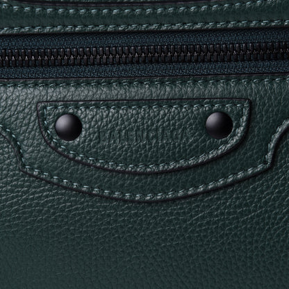 Balenciaga Grained Calfskin Neo Classic Matte Black Hardware S City Forest Green 8 of 10