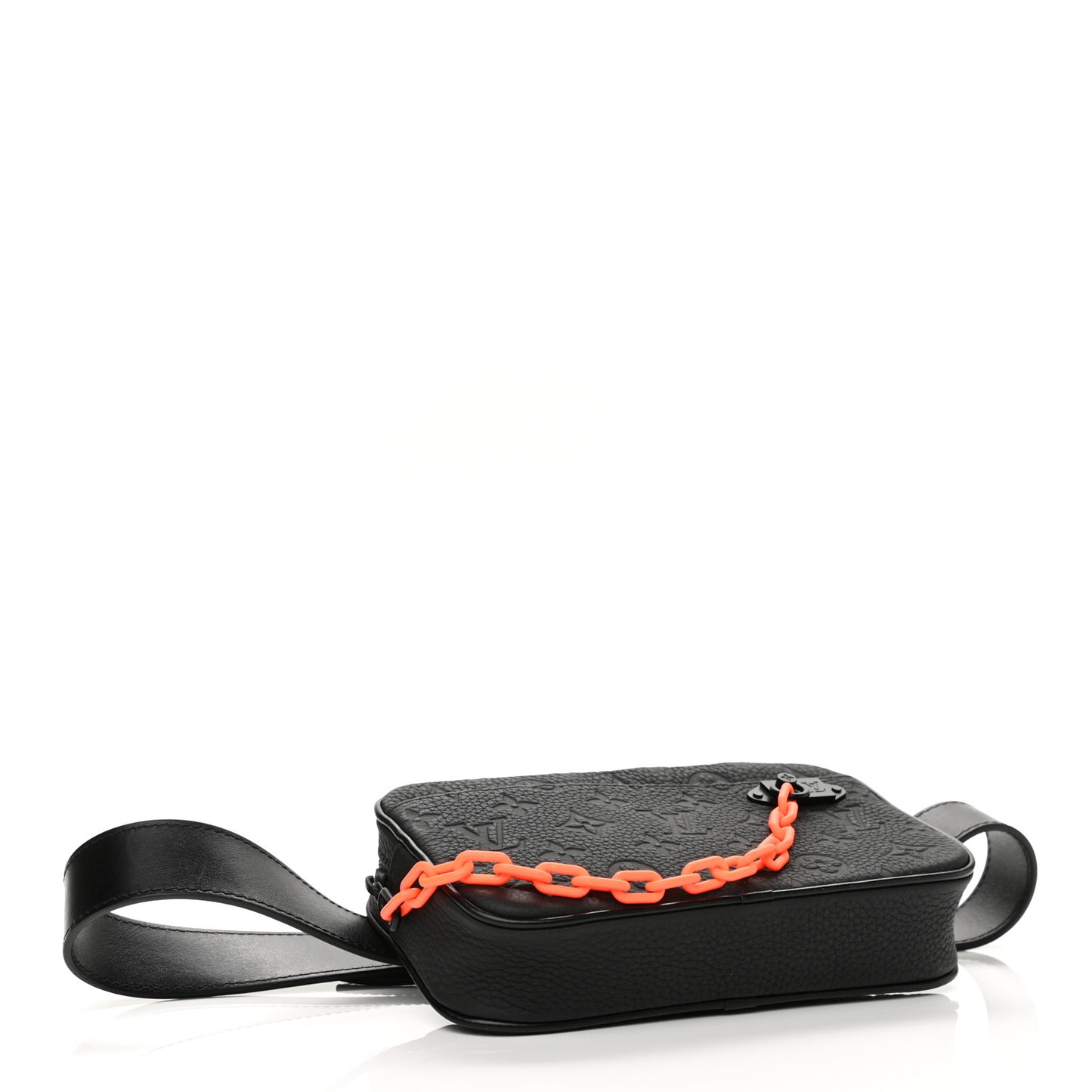 Taurillon Monogram Uniformes Solar Ray Soft Pochette Volga Belt Bag Black
