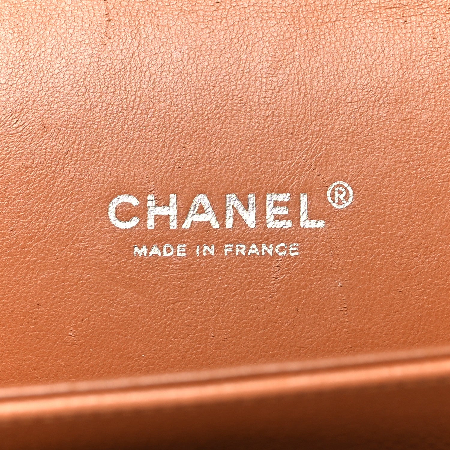 Chanel Caviar Quilted Maxi Double Flap Light Brown 6 of 11