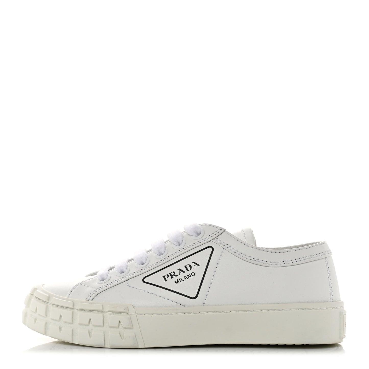 Gabardine Triangle Logo Wheel 35mm Sneakers 35.5 White