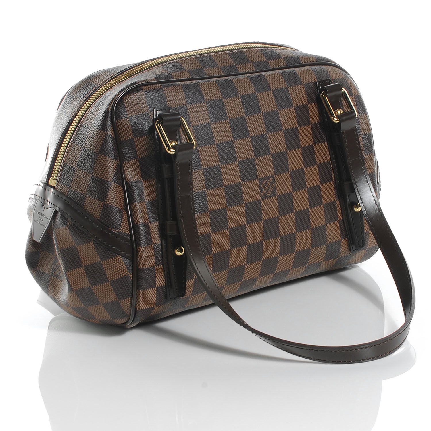 Louis Vuitton Damier Ebene Rivington GM 3 of 8