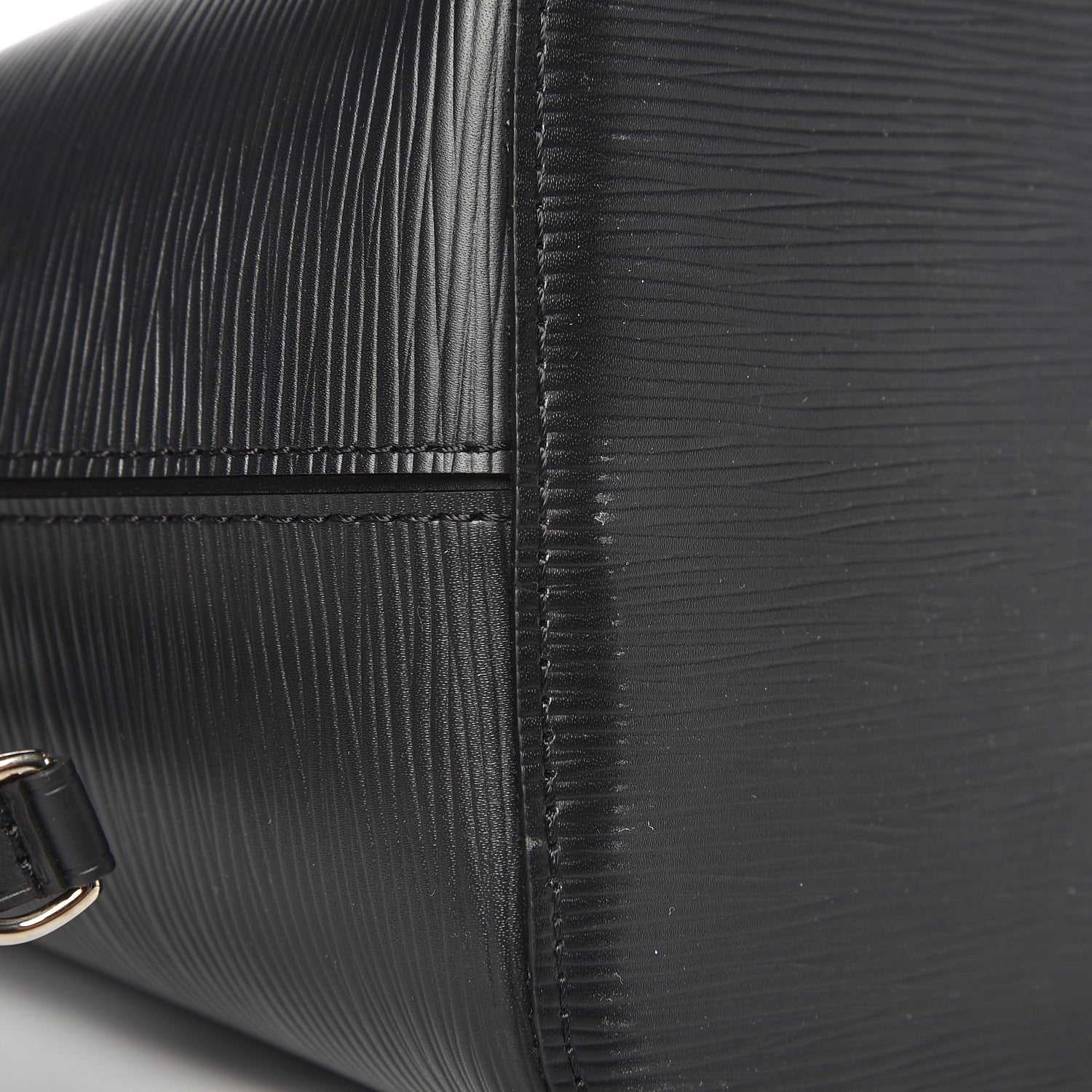 Louis Vuitton Epi Neverfull MM Black 8 of 10