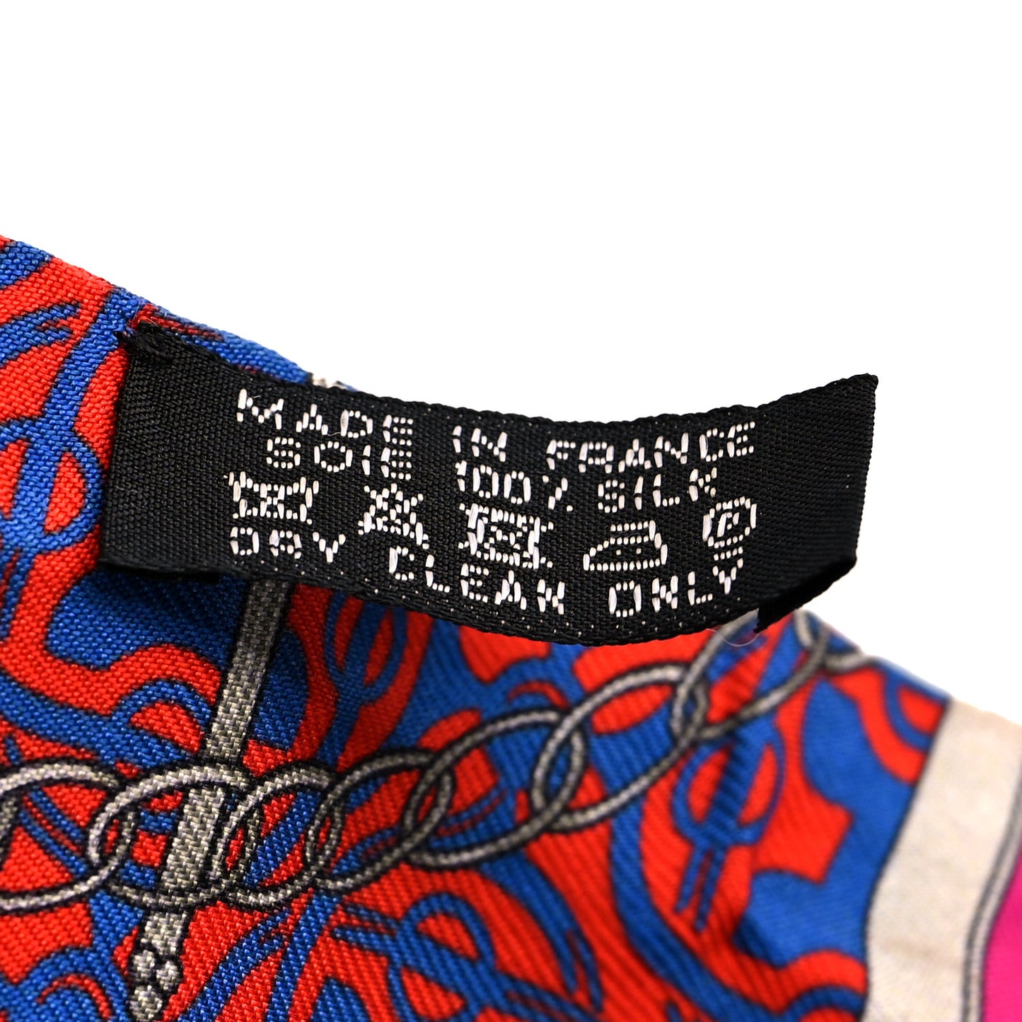 Silk Mors Et Gourmettes Remix Twilly Fuchsia Bleu Corail