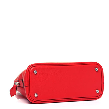 Hermes Evercolor Verso Mini 1923 Bolide Rouge De Coeur Bleu Du Nord 4 of 9