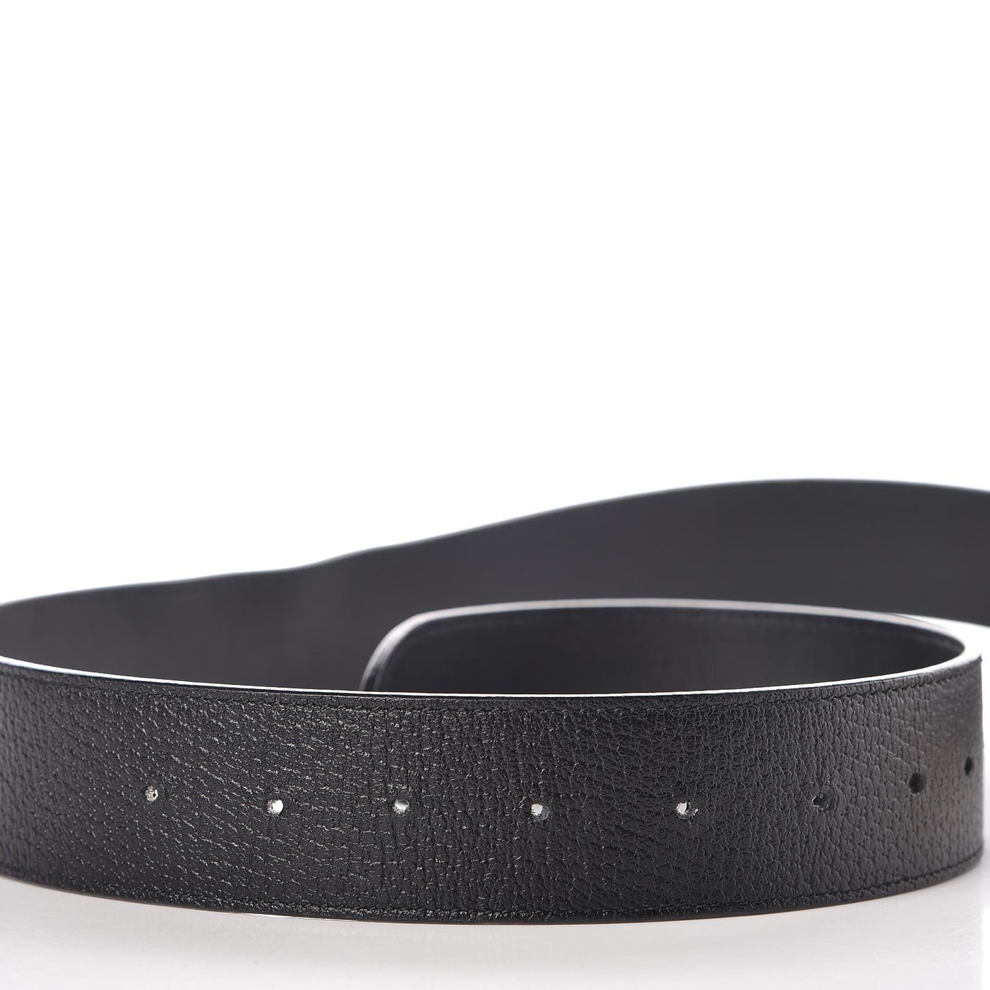 Textured Calfskin Double G 40mm Belt 95 38 Black