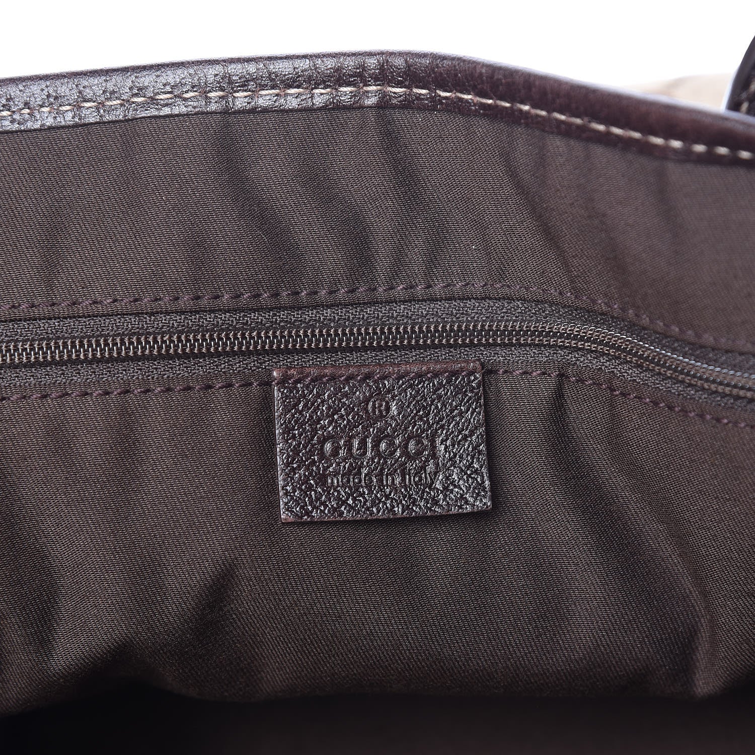 Gucci Monogram Medium Princy Tote Dark Brown 6 of 20