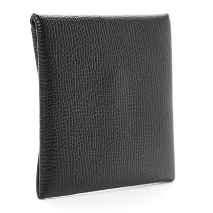 Hermes Epsom Verso Bastia Coin Purse Black Vert De Gris 3 of 8