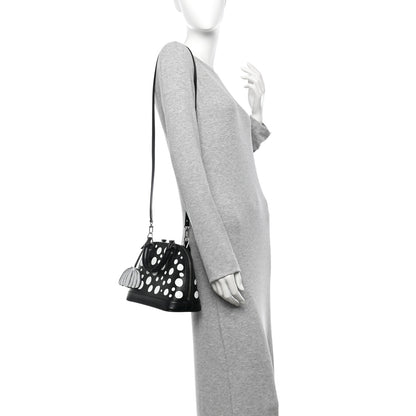 Louis Vuitton X YK Epi Alma BB Black White 2 of 9