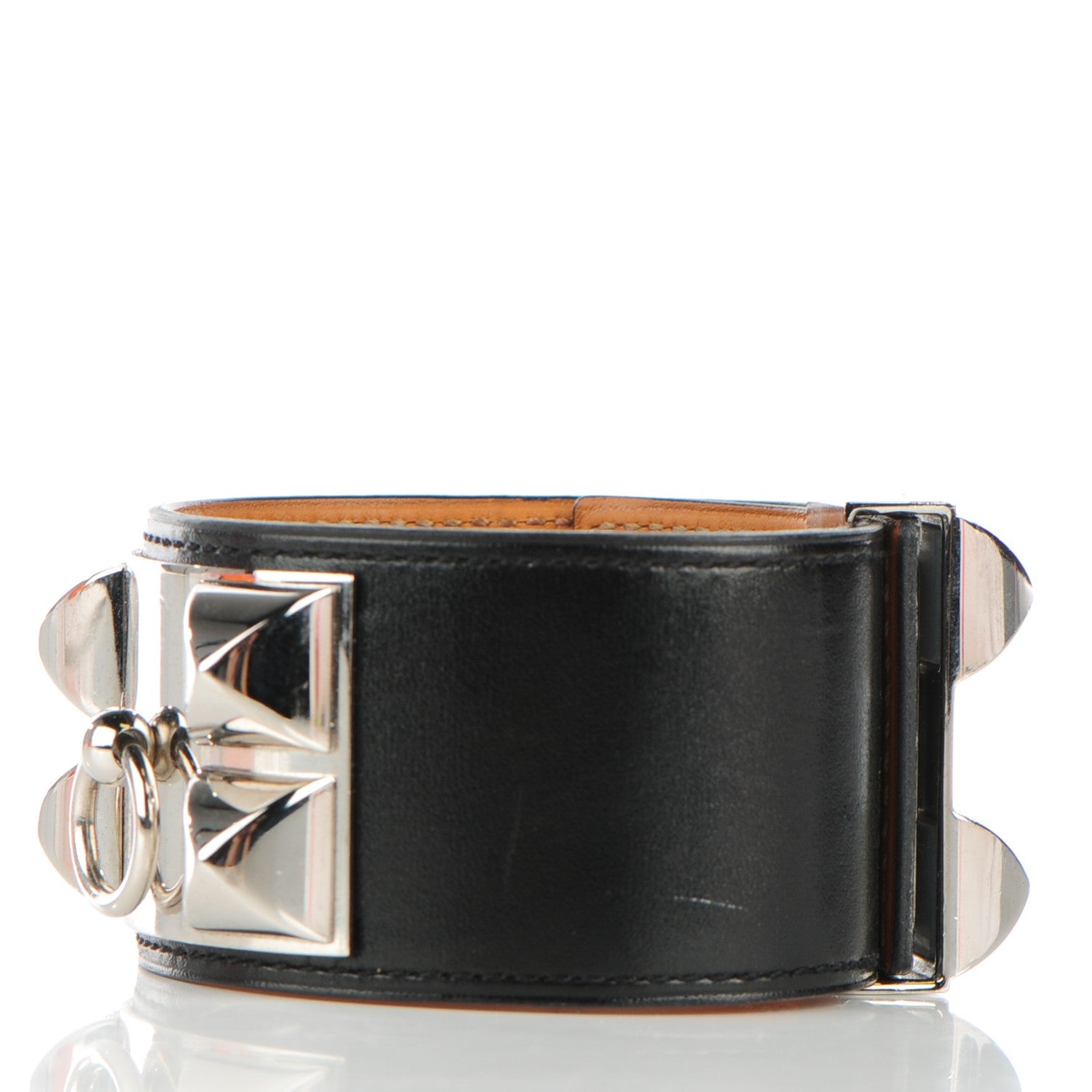 Hermes Box Collier de Chien CDC Bracelet L Black 3 of 8