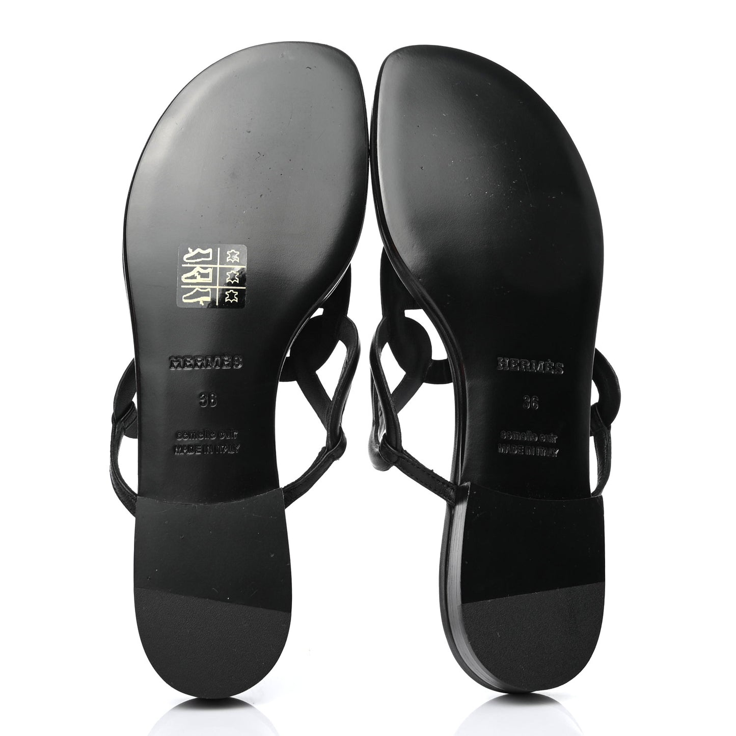 Nappa Womens Beach Sandals 36 Black