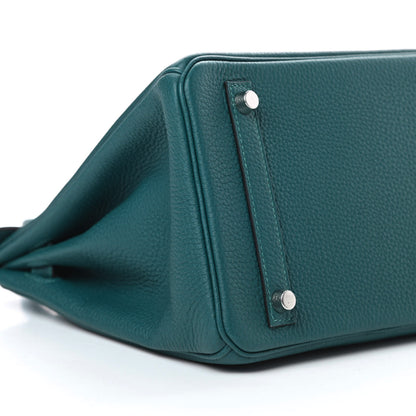 Hermes Togo Verso Birkin 30 Vert Bosphore Bleu Ocean 6 of 10