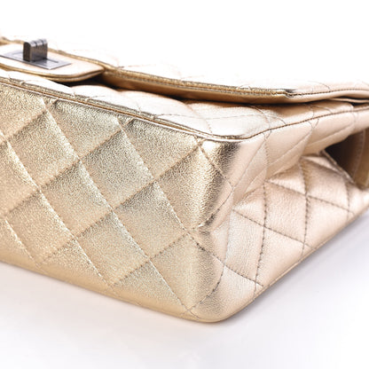 Chanel Metallic Calfskin Quilted 2.55 Reissue 226 Flap Gold 6 of 10