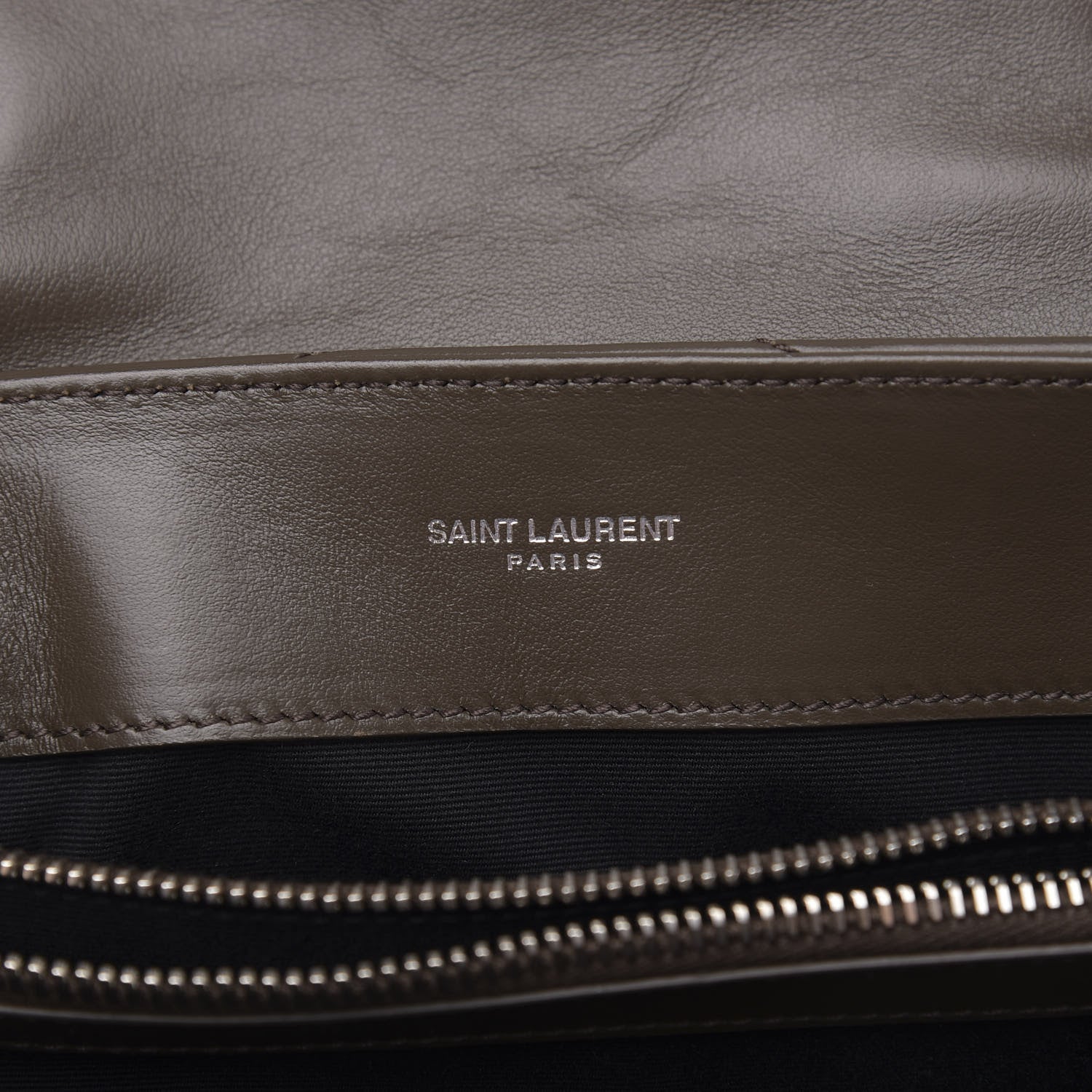 Saint Laurent Calfskin Y Quilted Monogram Small Loulou Chain Satchel Faggio 6 of 9