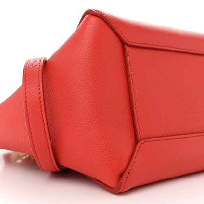 Celine Baby Grained Calfskin Micro Belt Bag Poppy 9 of 13