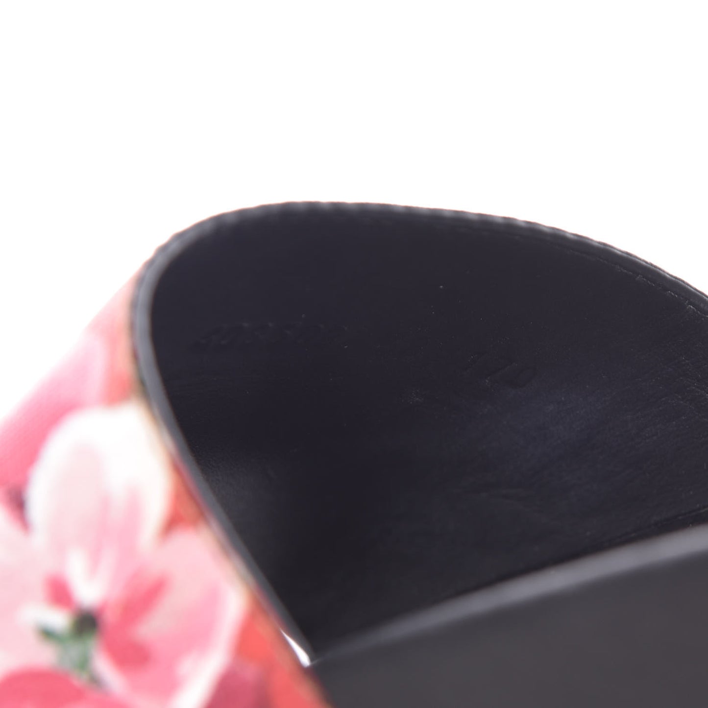 GG Supreme Monogram Blooms Slide Sandals 38 Beige Multicolor