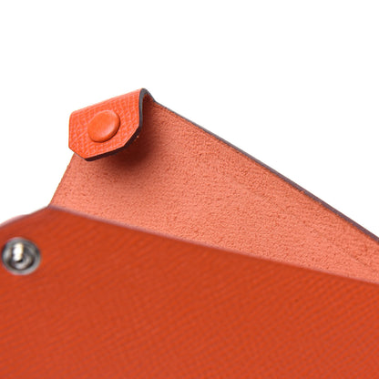 Hermes Epsom Tarmac PM Passport Holder Orange 8 of 9