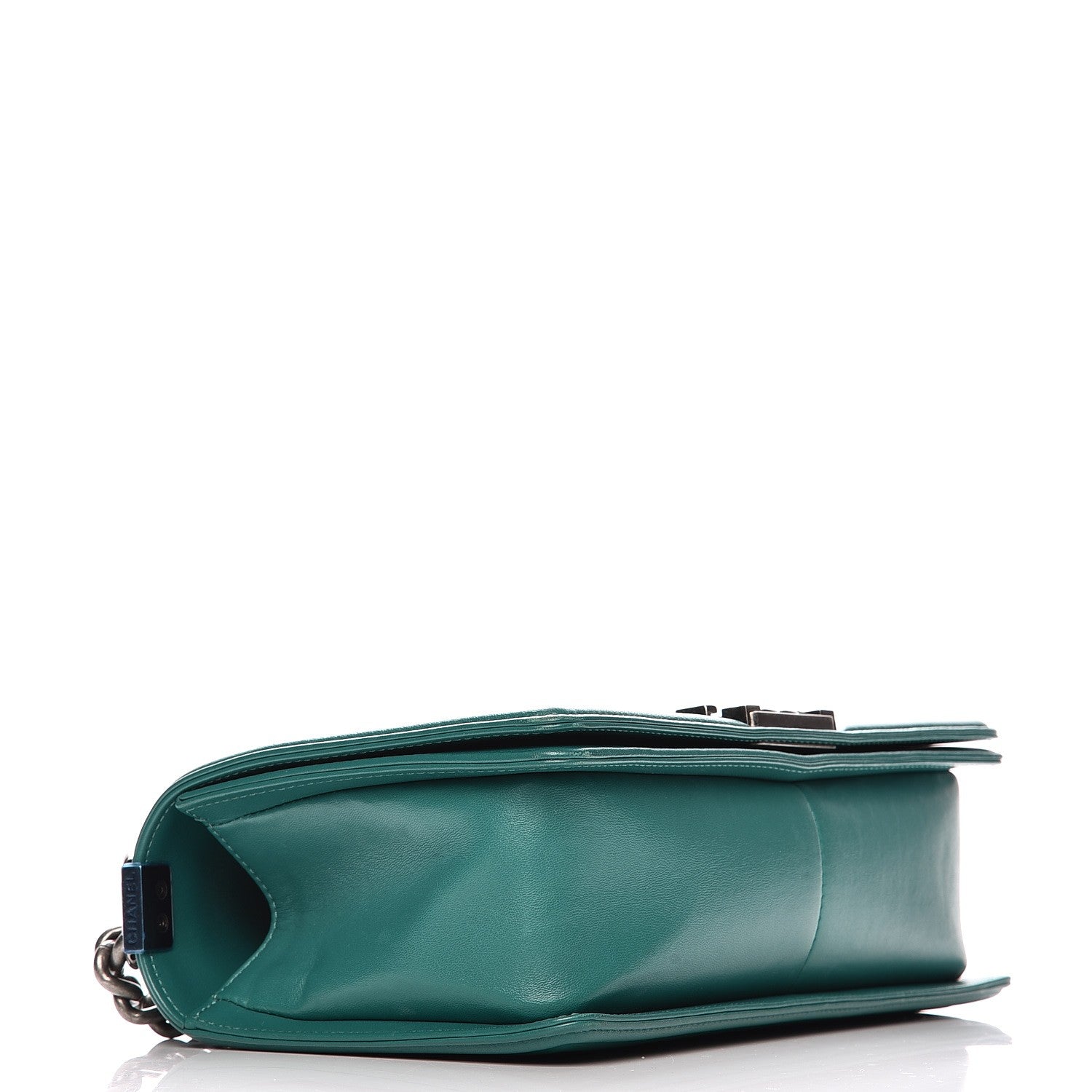 Chanel Lambskin Quilted Medium Boy Flap Green 4 of 8