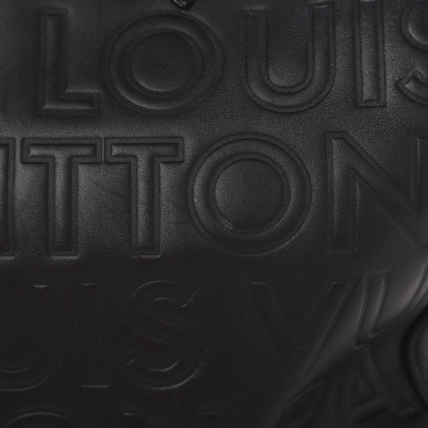 Louis Vuitton Calfskin Embossed Speedy Cube 30 Black 13 of 16