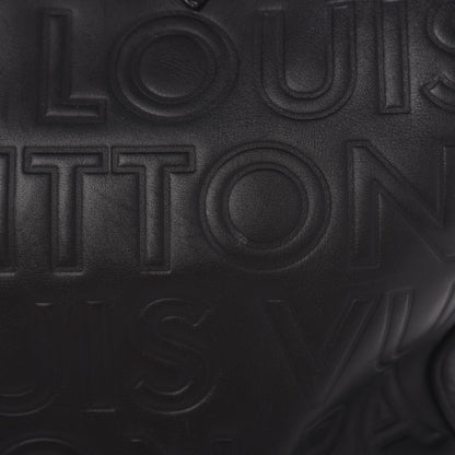 Louis Vuitton Calfskin Embossed Speedy Cube 30 Black 13 of 16