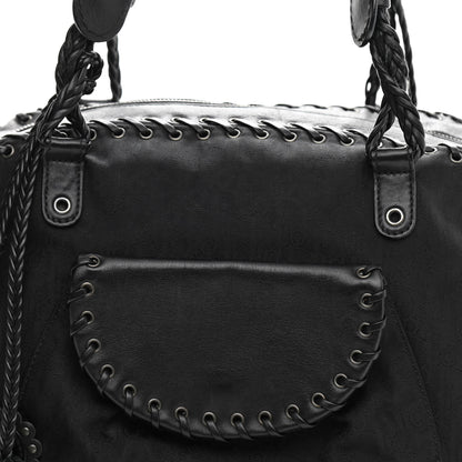 Christian Dior Monogram Ethnic Shoulder Bag Black 8 of 13