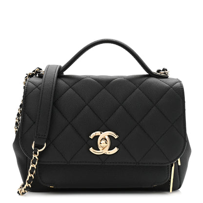 Chanel Caviar Quilted Small Business Affinity Flap Black 1 of 9