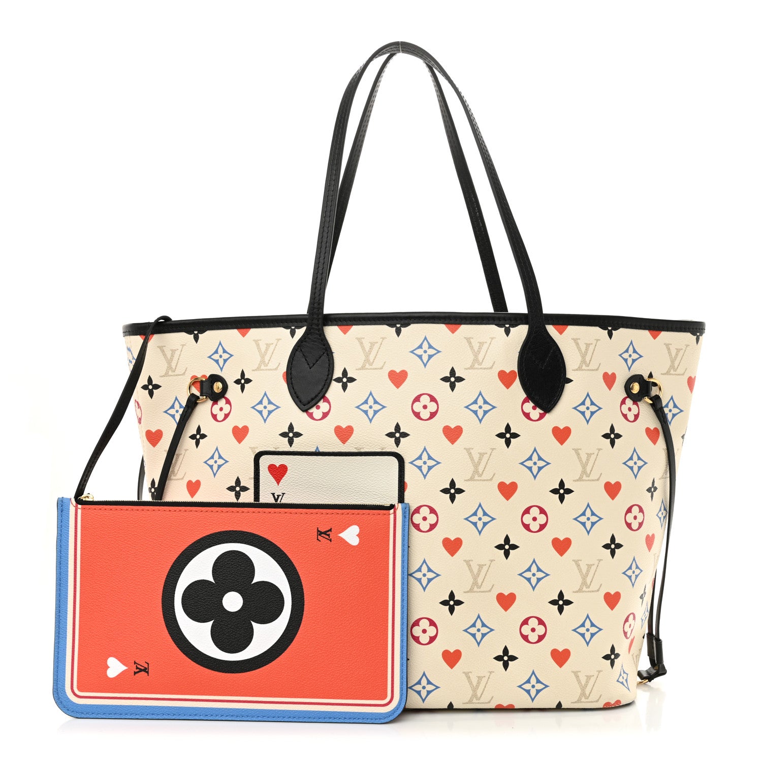Louis Vuitton Game On Neverfull MM White 3 of 12