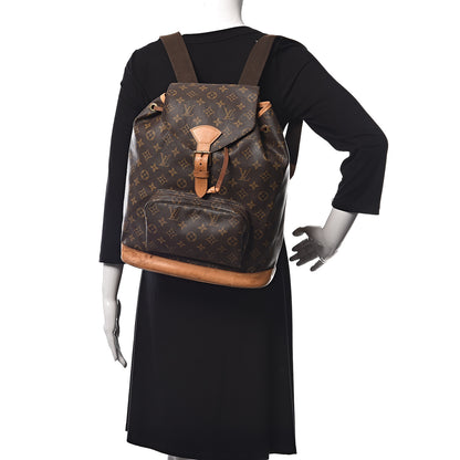 Louis Vuitton Monogram Montsouris GM Backpack 2 of 24