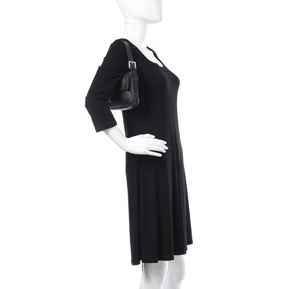 Fendi Calfskin Baguette Black 2 of 20