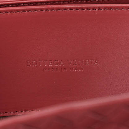 Bottega Veneta Nappa Intrecciato Medium Roma Tote Red 6 of 10