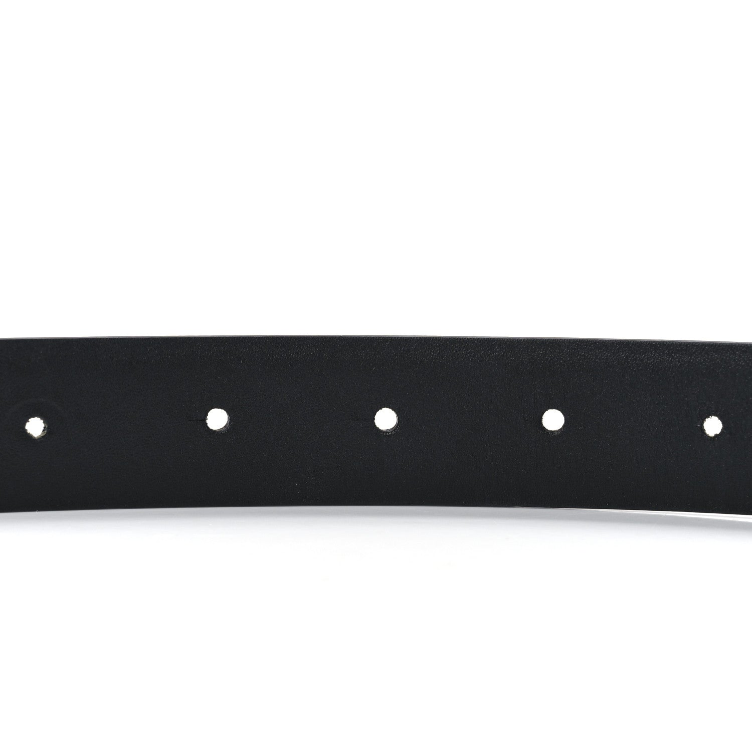 Chanel Calfskin Logo Belt 80 32 Black 4 of 6