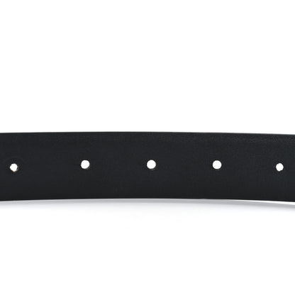 Chanel Calfskin Logo Belt 80 32 Black 4 of 6