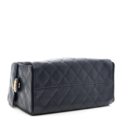 Chanel Caviar Quilted Small Chanel 25 Handbag Dark Navy 4 of 10