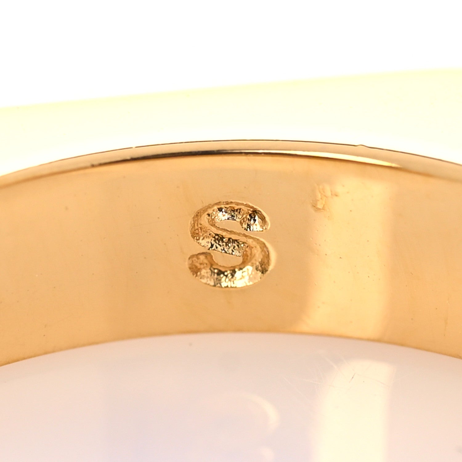 Fendi Metal Trio F Fendi Ring S Gold Silver Rose Gold 4 of 6