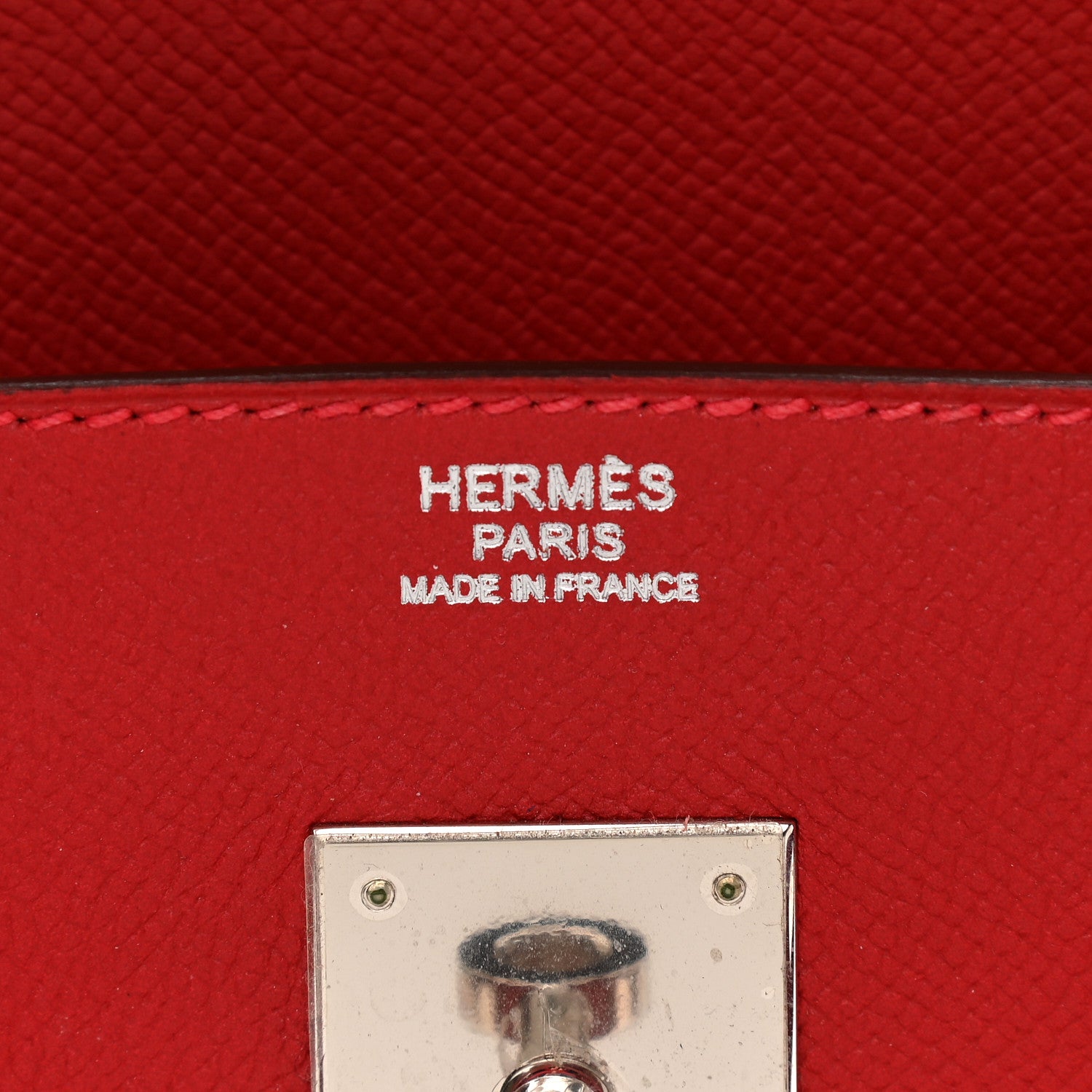 Hermes Epsom Birkin 30 Rouge Casaque 6 of 16