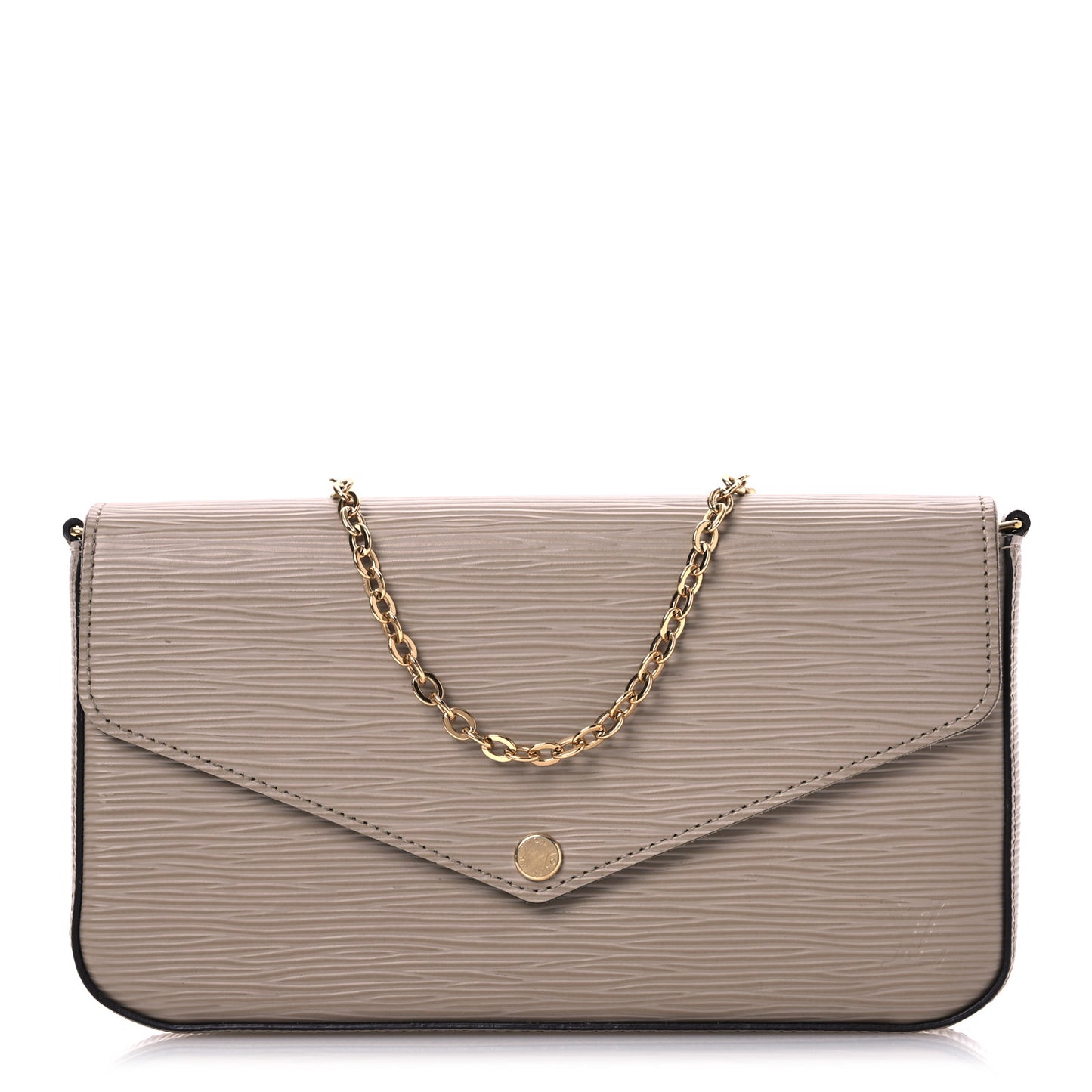 Epi Felicie Pochette Chain Wallet Galet