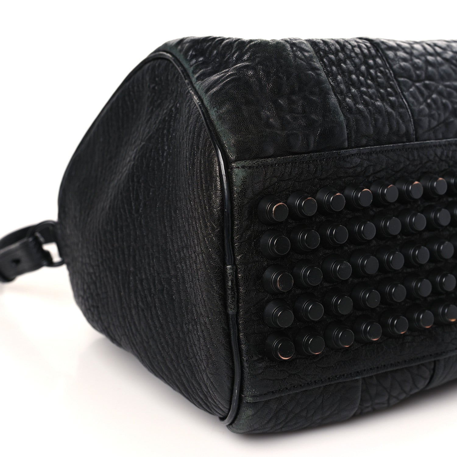 Alexander Wang Pebbled Lambskin Rockie Black Matte Black Hardware 7 of 9