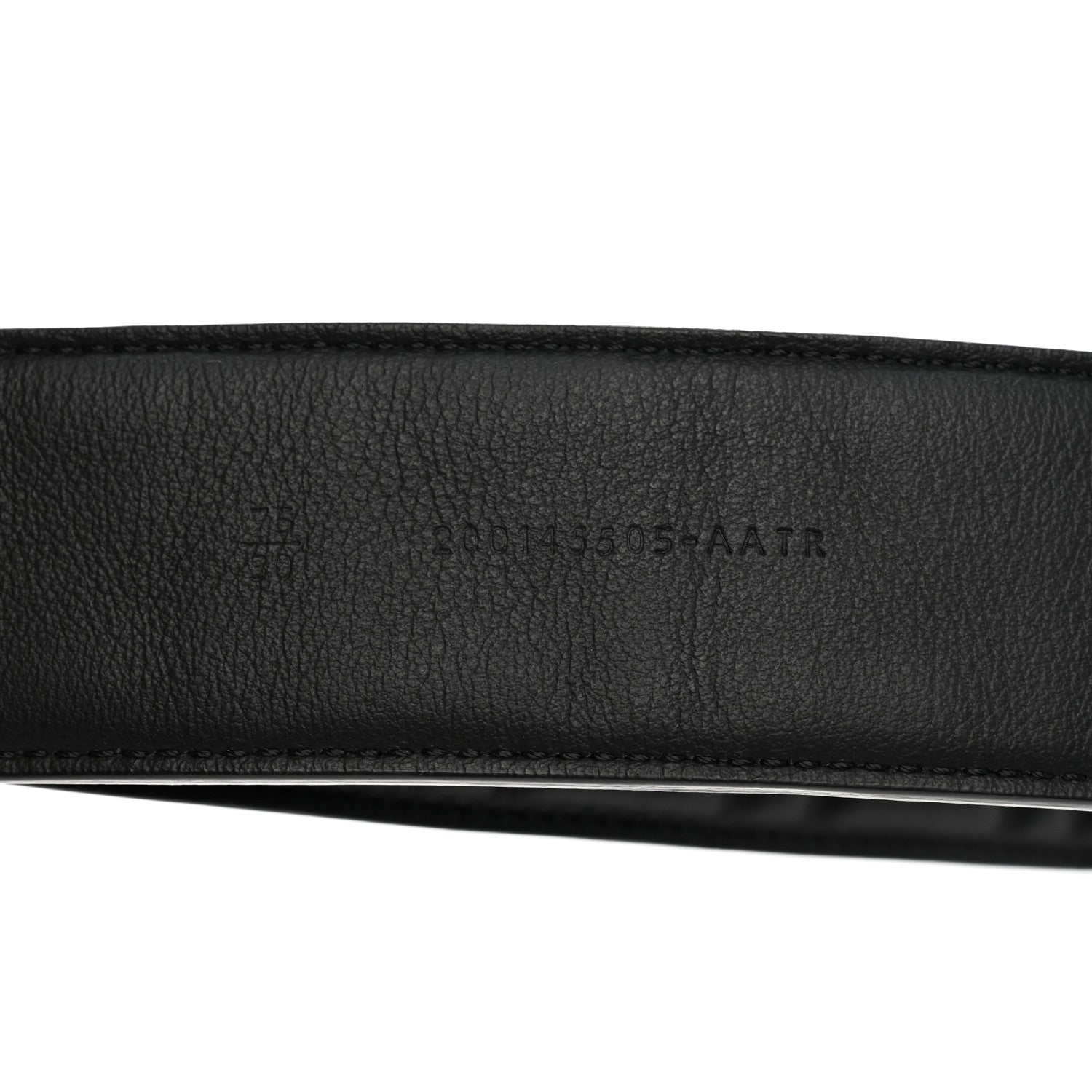 Fendi Nappa FF 1974 Embossed Belt 75 30 Black 6 of 6