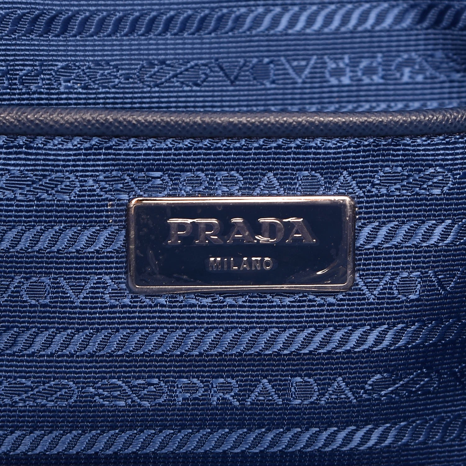 Prada Nylon Vela Tote Bleuette 6 of 8