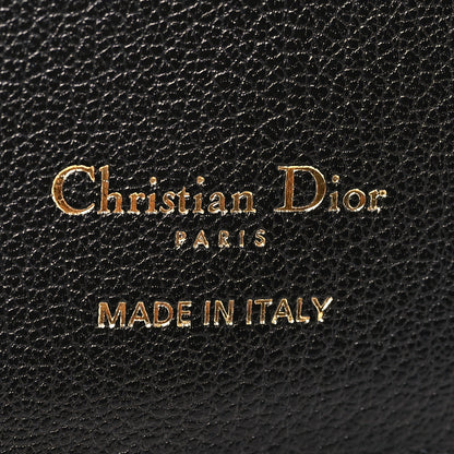 Christian Dior Goatskin Saddle Pouch Black 6 of 8