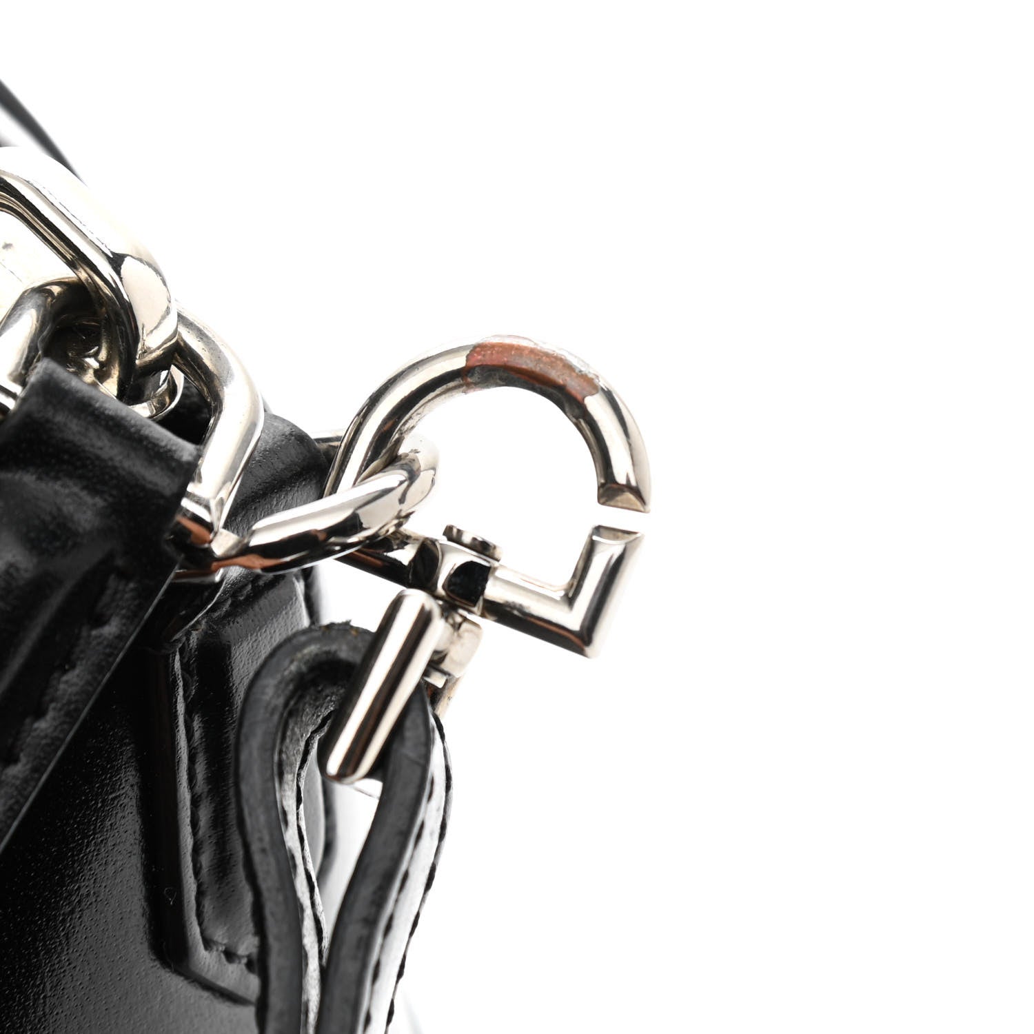 Givenchy Shiny Lord Calfskin Mini Antigona Black 12 of 13