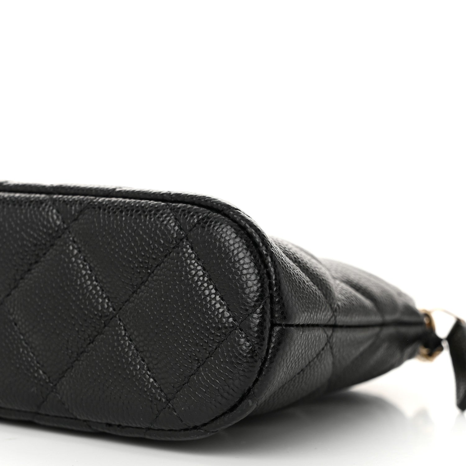 Chanel Caviar Quilted Classic Clutch With Chain Black 10 of 11
