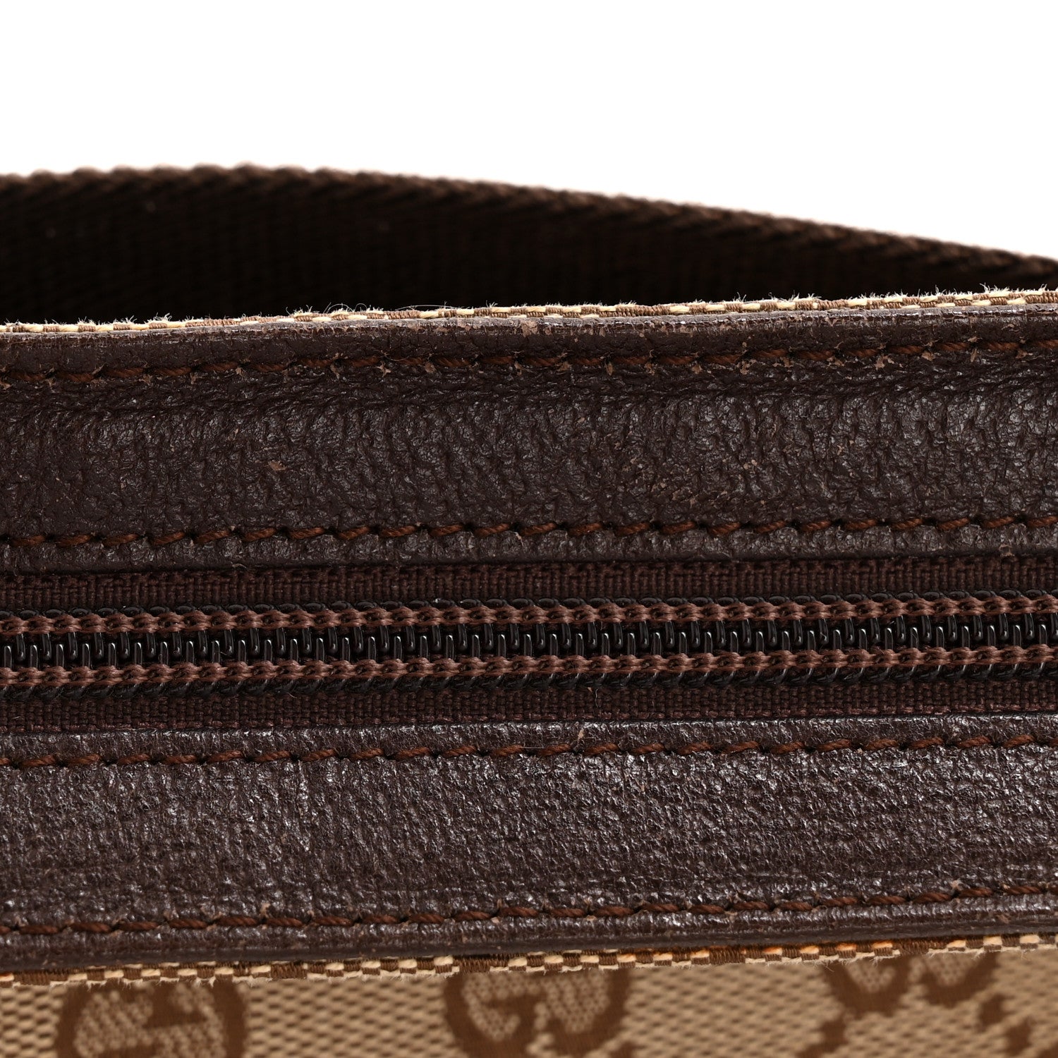 Gucci Monogram Shoulder Bag Dark Brown 12 of 12