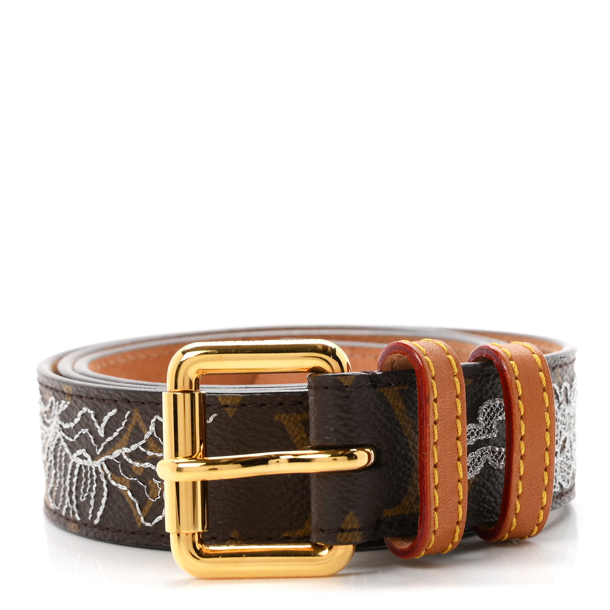 Louis Vuitton Monogram Dentelle Belt 90 36 1 of 7